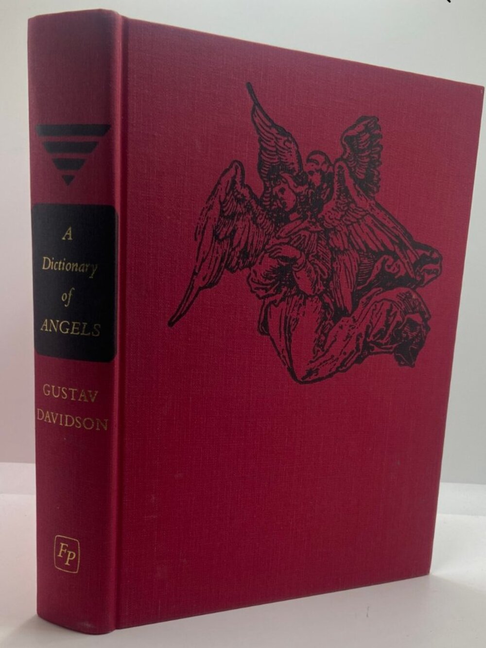 A Dictionary of Angels by Gustav Davidson (Vintage Hardcover Book)